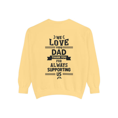 Love You Dad Sweatshirt - Father's Day Gift Hoodie - Toddcraft