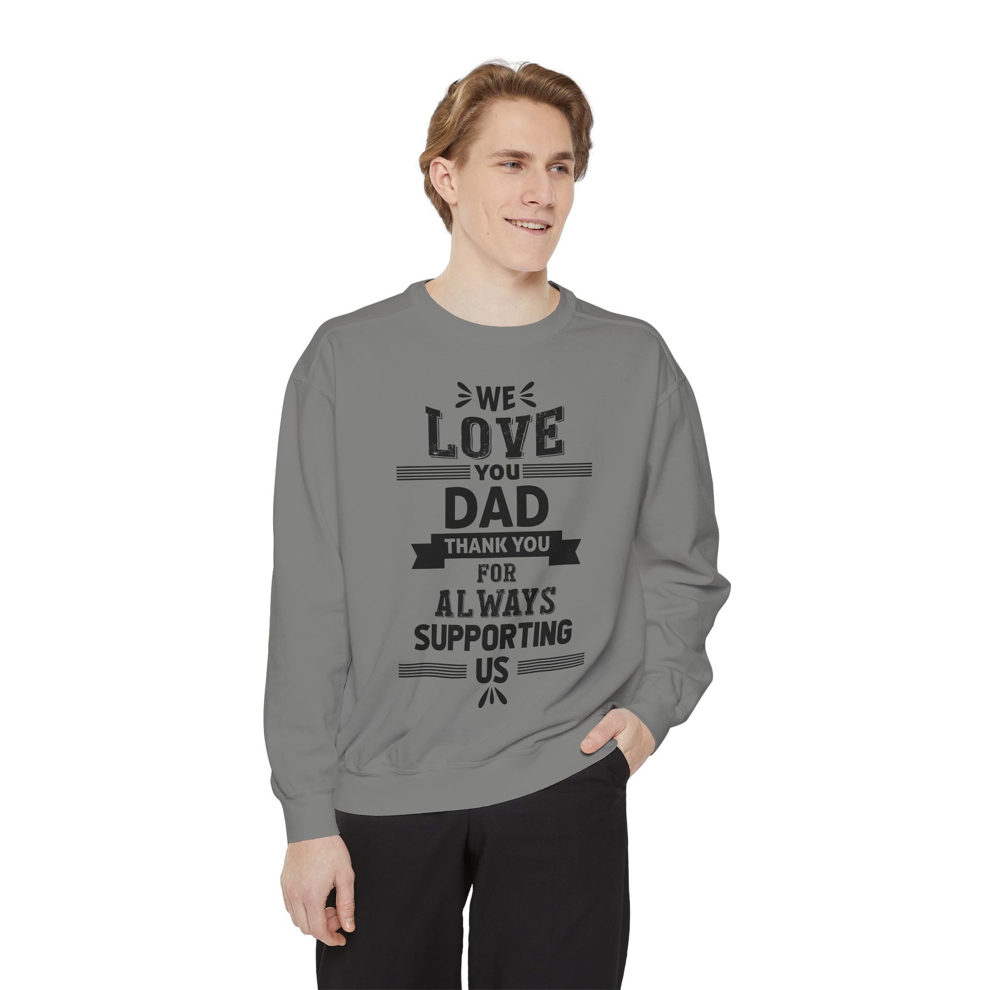 Love You Dad Sweatshirt - Father's Day Gift Hoodie - Toddcraft