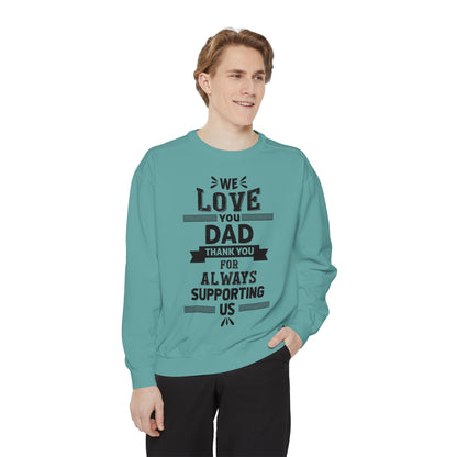 Love You Dad Sweatshirt - Father's Day Gift Hoodie - Toddcraft