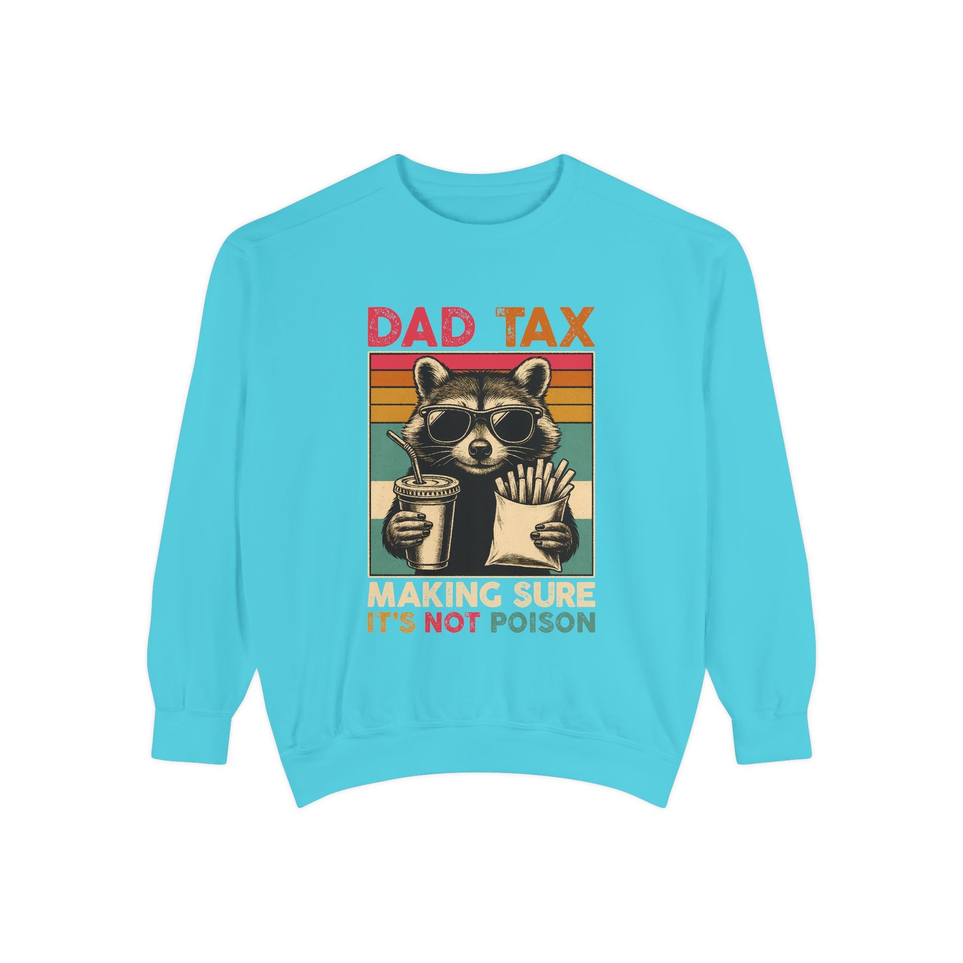 Vintage Dad Tax Sweatshirt - Unisex Cozy Pullover, Perfect for Father's Day, Casual Wear, Gift for Dads, Fun Family Moments, Unique Style - Toddcraft