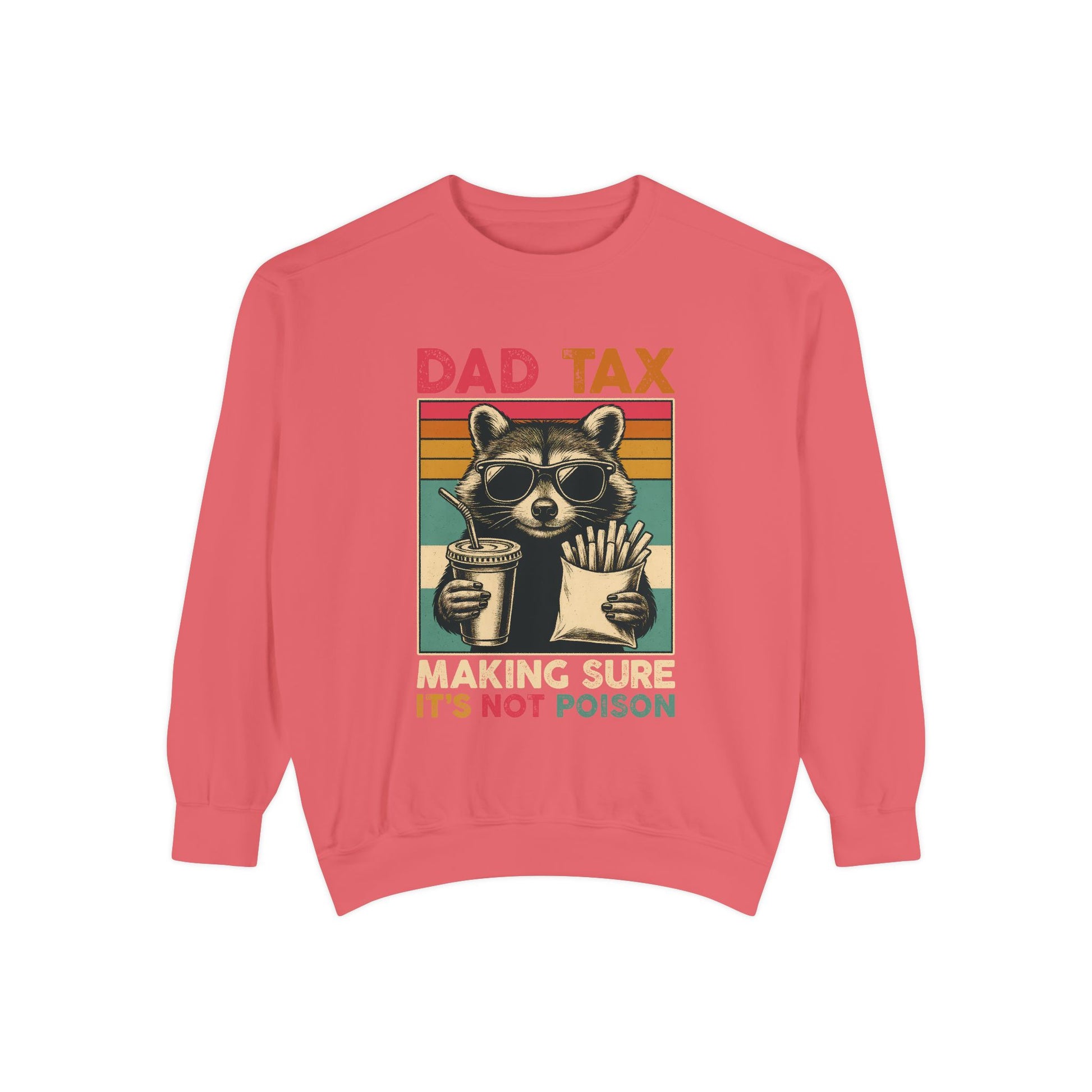 Vintage Dad Tax Sweatshirt - Unisex Cozy Pullover, Perfect for Father's Day, Casual Wear, Gift for Dads, Fun Family Moments, Unique Style - Toddcraft