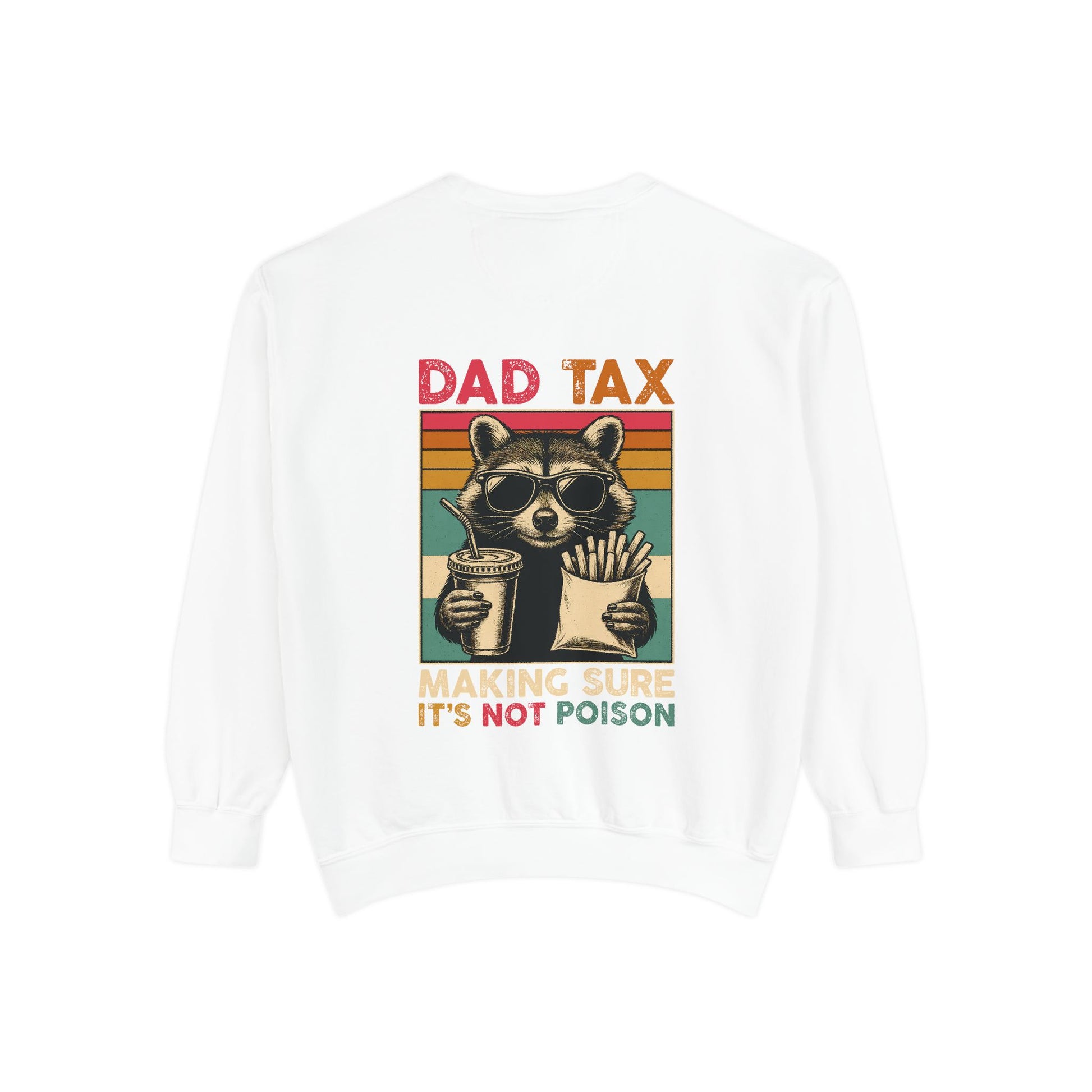 Vintage Dad Tax Sweatshirt - Unisex Cozy Pullover, Perfect for Father's Day, Casual Wear, Gift for Dads, Fun Family Moments, Unique Style - Toddcraft