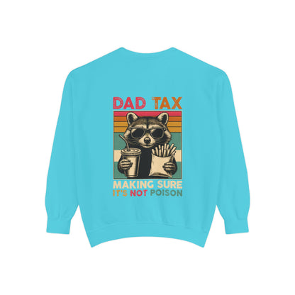 Vintage Dad Tax Sweatshirt - Unisex Cozy Pullover, Perfect for Father's Day, Casual Wear, Gift for Dads, Fun Family Moments, Unique Style - Toddcraft