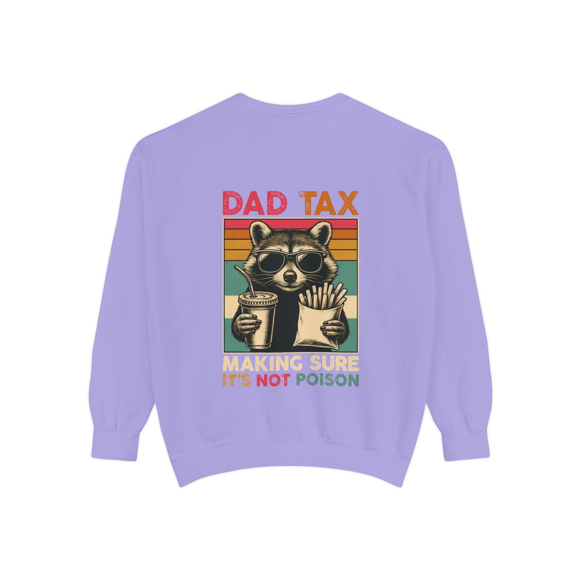 Vintage Dad Tax Sweatshirt - Unisex Cozy Pullover, Perfect for Father's Day, Casual Wear, Gift for Dads, Fun Family Moments, Unique Style - Toddcraft