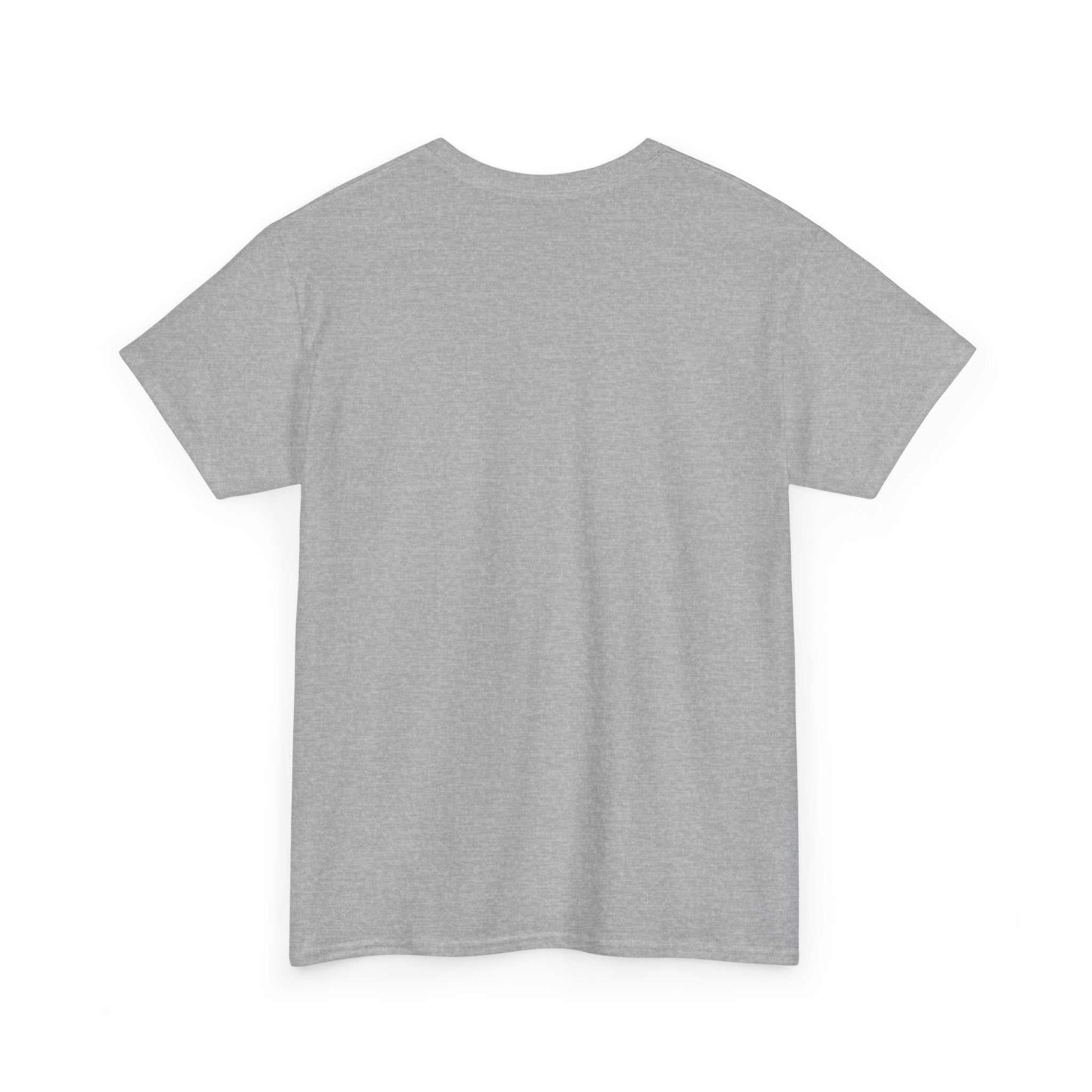 Unisex heavy cotton tee for dog lovers, classic fit, gray shirt.