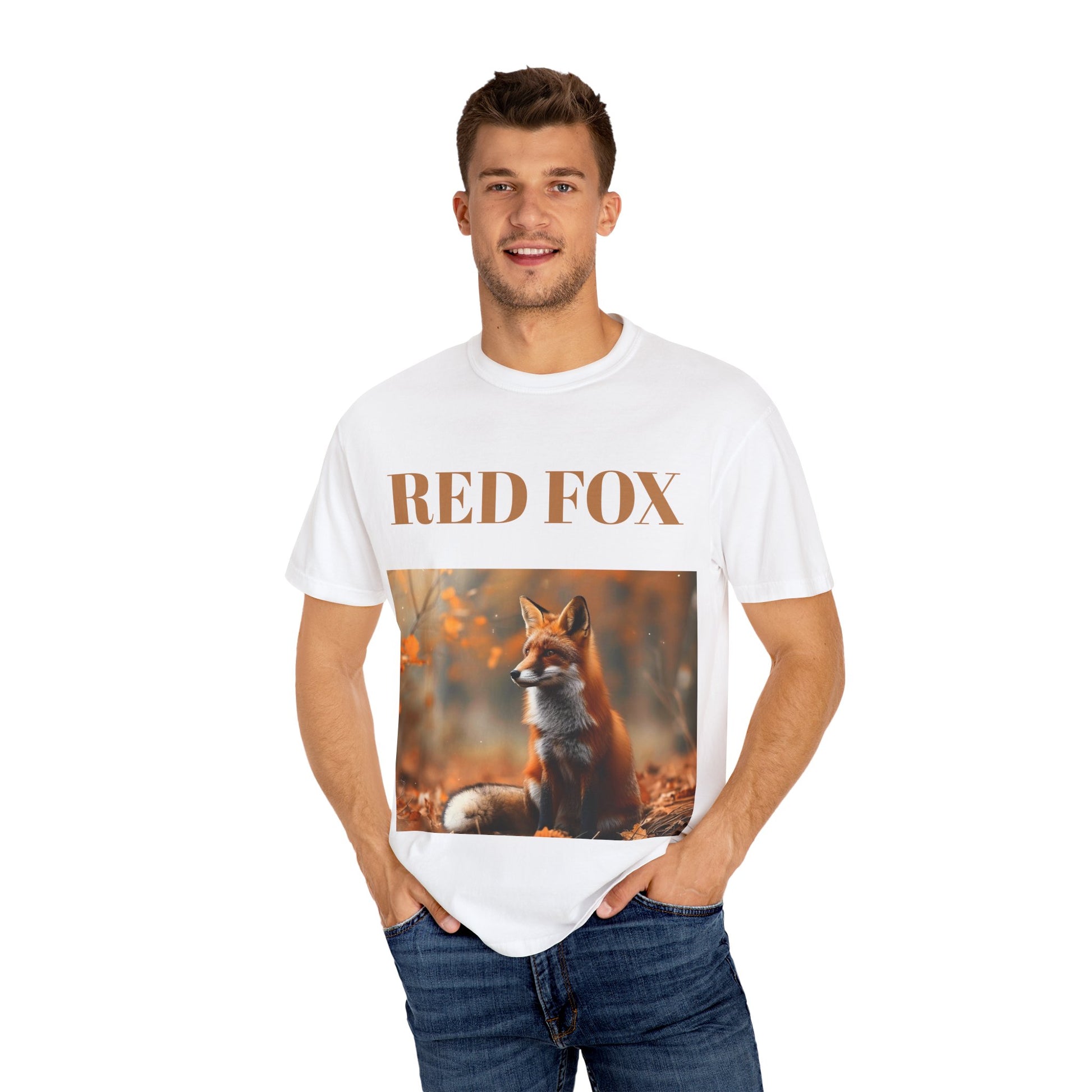 Autumn Fox T-Shirt, Animal Lover Gift, Nature Shirt, Fall Fashion, Wildlife Tee, Outdoor Adventure Apparel - Toddcraft