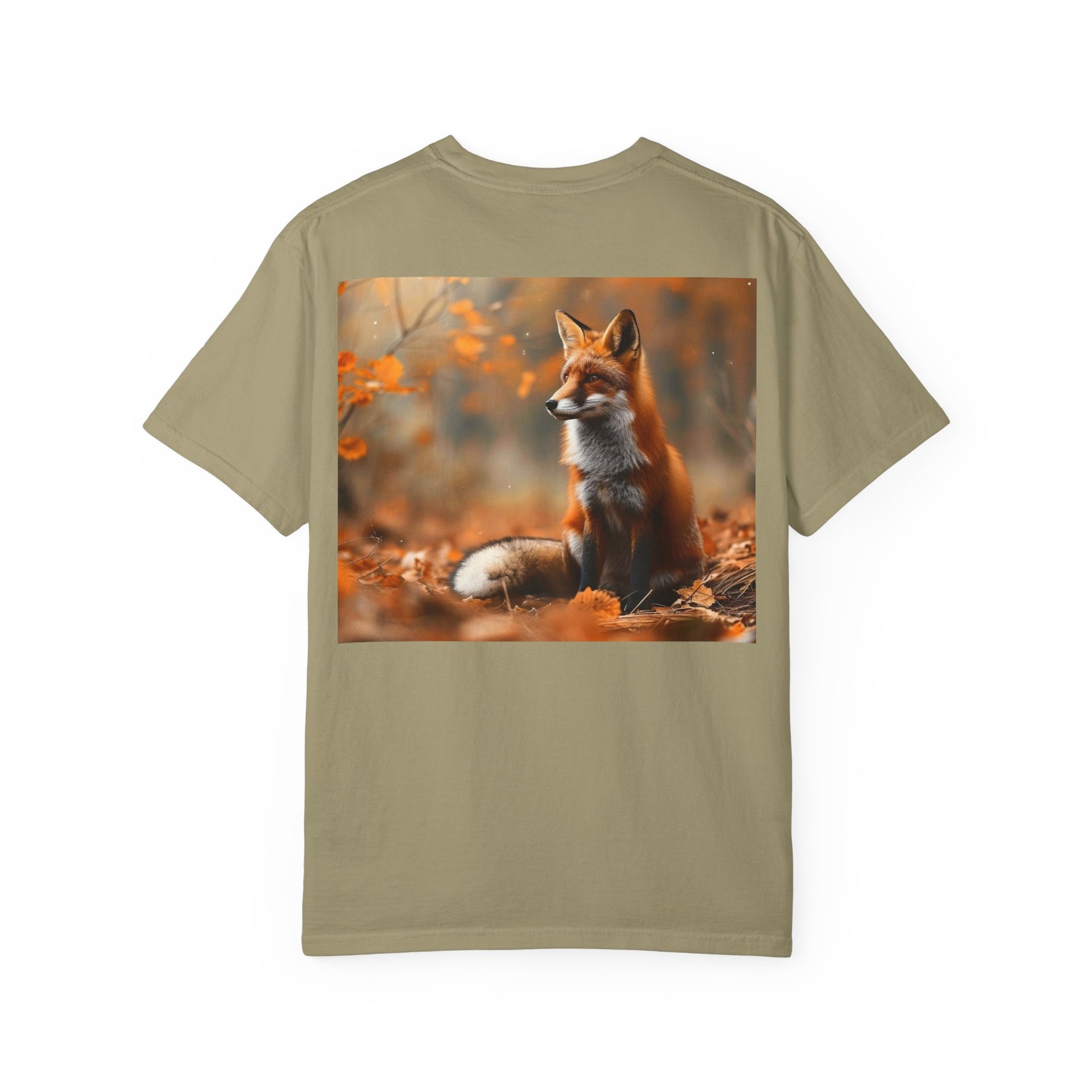 Autumn Fox T-Shirt, Animal Lover Gift, Nature Shirt, Fall Fashion, Wildlife Tee, Outdoor Adventure Apparel - Toddcraft