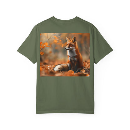 Autumn Fox T-Shirt, Animal Lover Gift, Nature Shirt, Fall Fashion, Wildlife Tee, Outdoor Adventure Apparel - Toddcraft