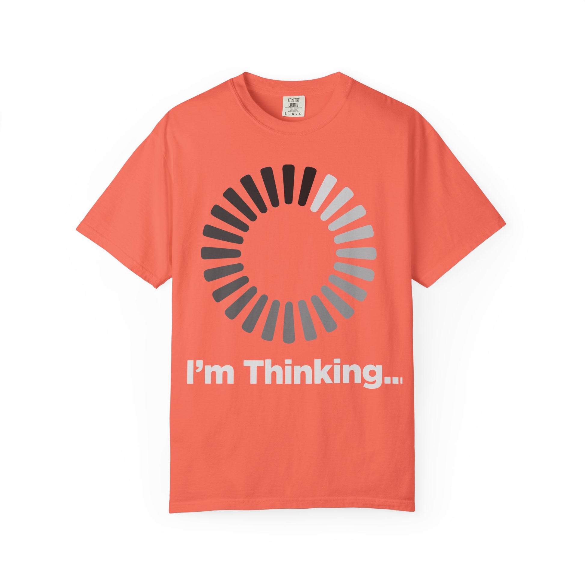 Thinking Graphic T-Shirt - Unisex Garment-Dyed Tee - Toddcraft