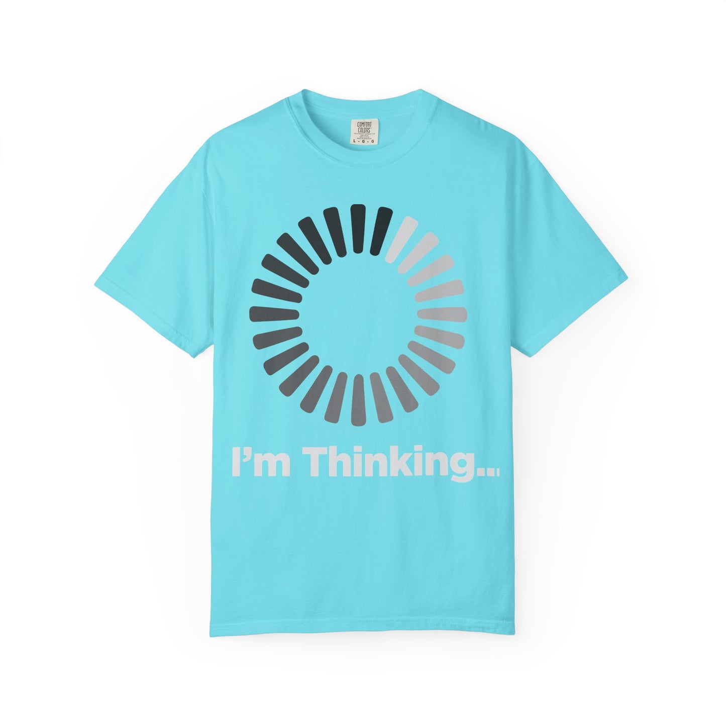Thinking Graphic T-Shirt - Unisex Garment-Dyed Tee - Toddcraft