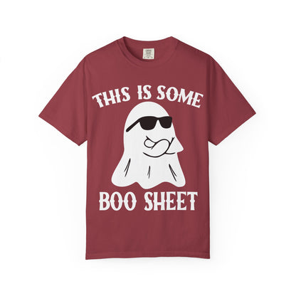 Funny Halloween Ghost T-Shirt, Unisex Tee, Spooky Humor Shirt, Gift for Halloween, Fun Cotton Top - Toddcraft