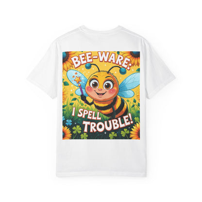 Bee-Ware Fun T-Shirt, Cute Bee T-Shirt, Unisex Graphic Tee, Gift for Bee Lovers, Funny Insect Apparel, Summer Fashion Tee - Toddcraft