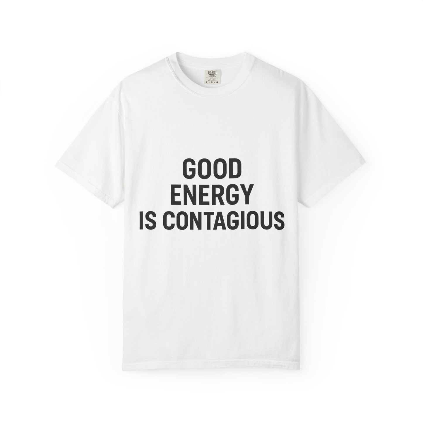 Good Energy Unisex T-Shirt, Positive Vibes Tee, Casual Summer Shirt, Gift for Friends, Inspirational Apparel - Toddcraft