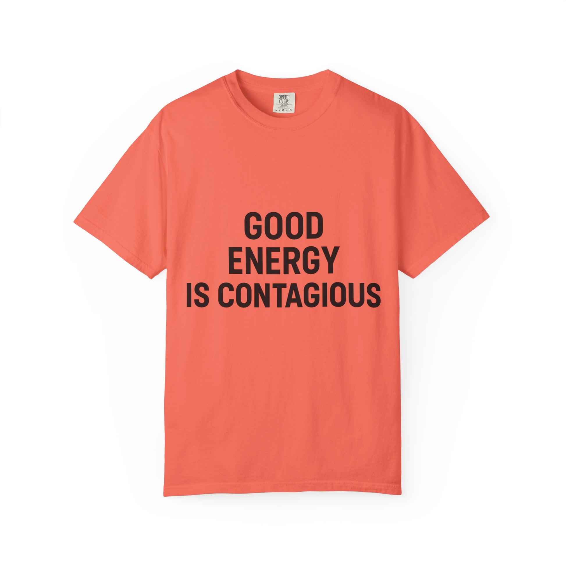 Good Energy Unisex T-Shirt, Positive Vibes Tee, Casual Summer Shirt, Gift for Friends, Inspirational Apparel - Toddcraft
