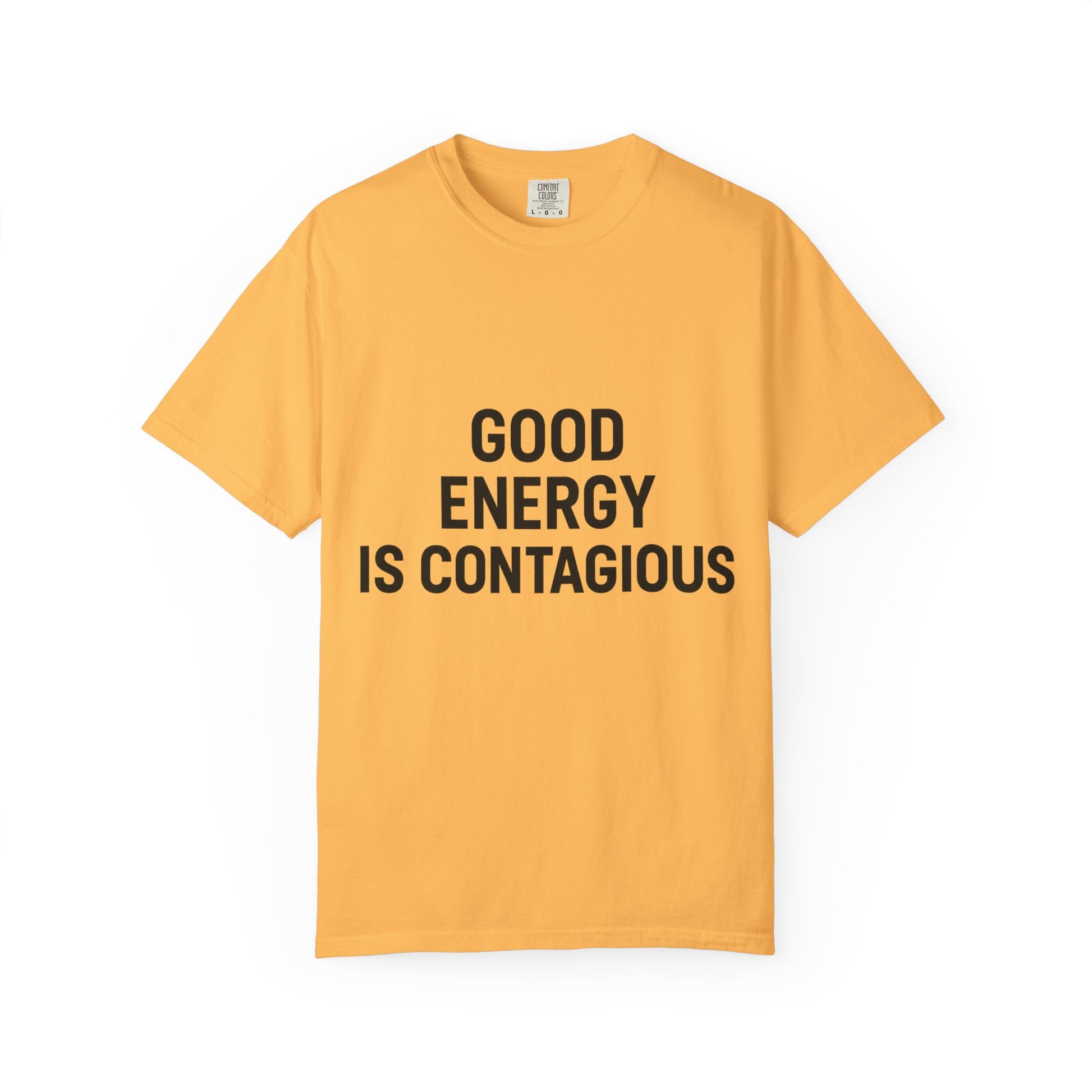Good Energy Unisex T-Shirt, Positive Vibes Tee, Casual Summer Shirt, Gift for Friends, Inspirational Apparel - Toddcraft
