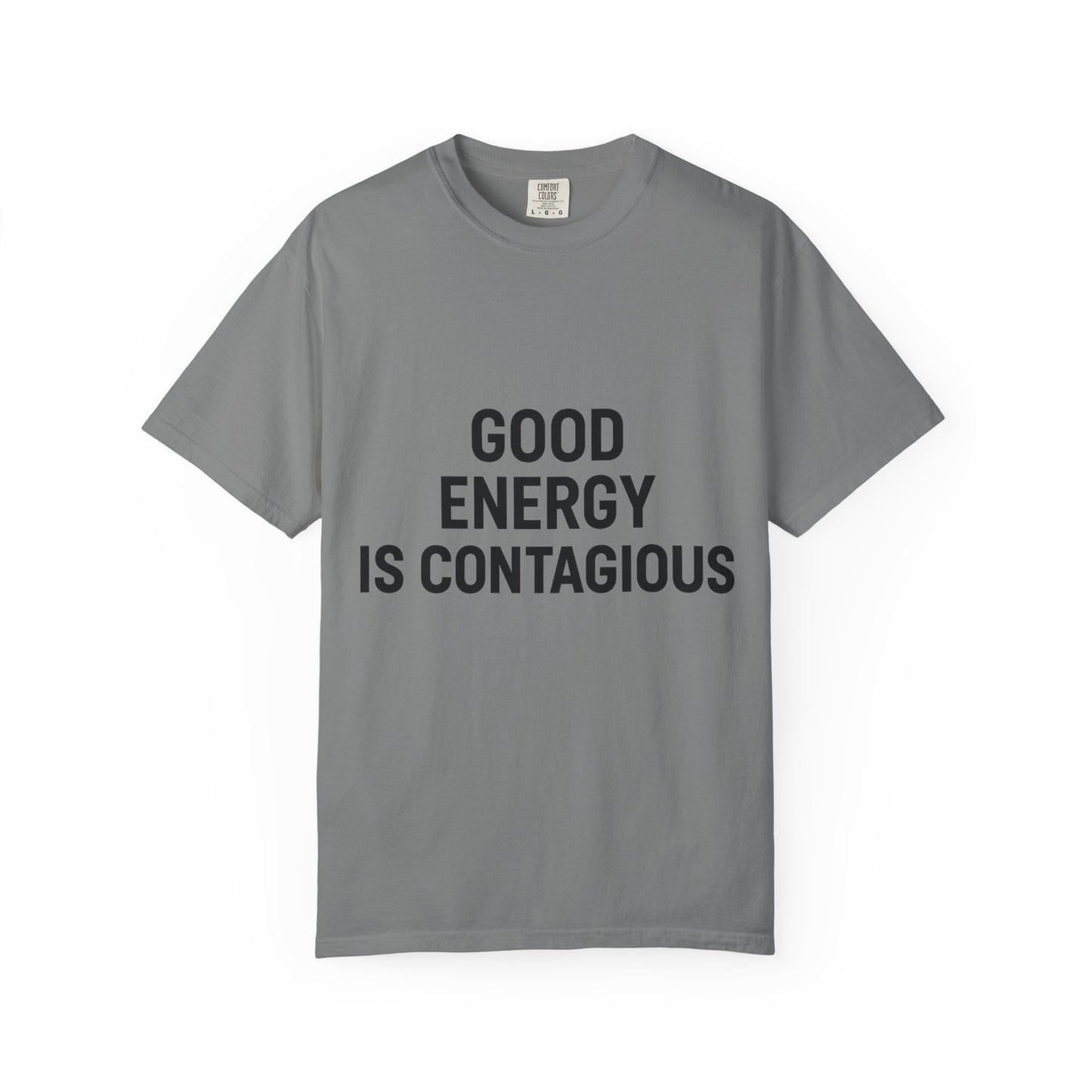 Good Energy Unisex T-Shirt, Positive Vibes Tee, Casual Summer Shirt, Gift for Friends, Inspirational Apparel - Toddcraft