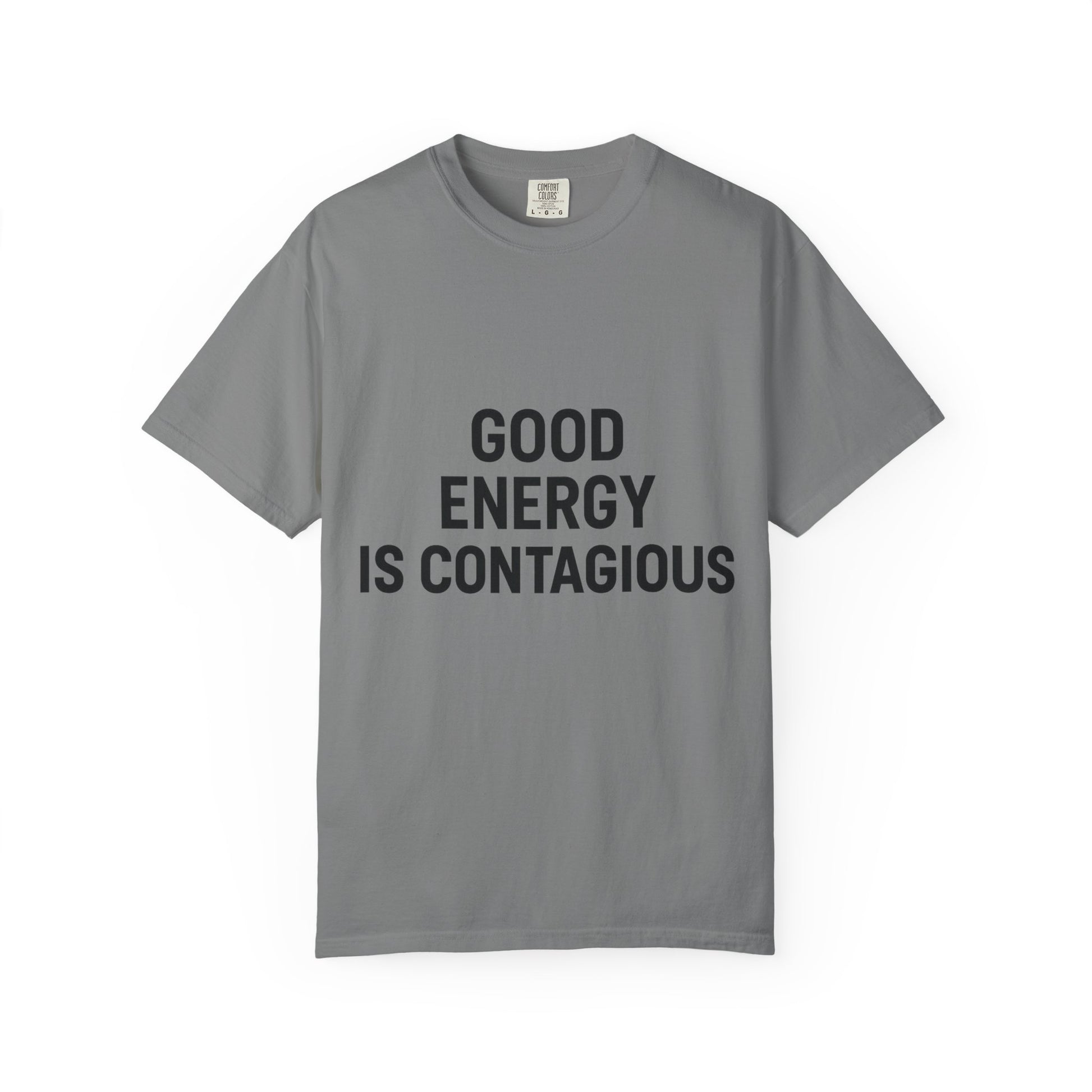 Good Energy Unisex T-Shirt, Positive Vibes Tee, Casual Summer Shirt, Gift for Friends, Inspirational Apparel - Toddcraft