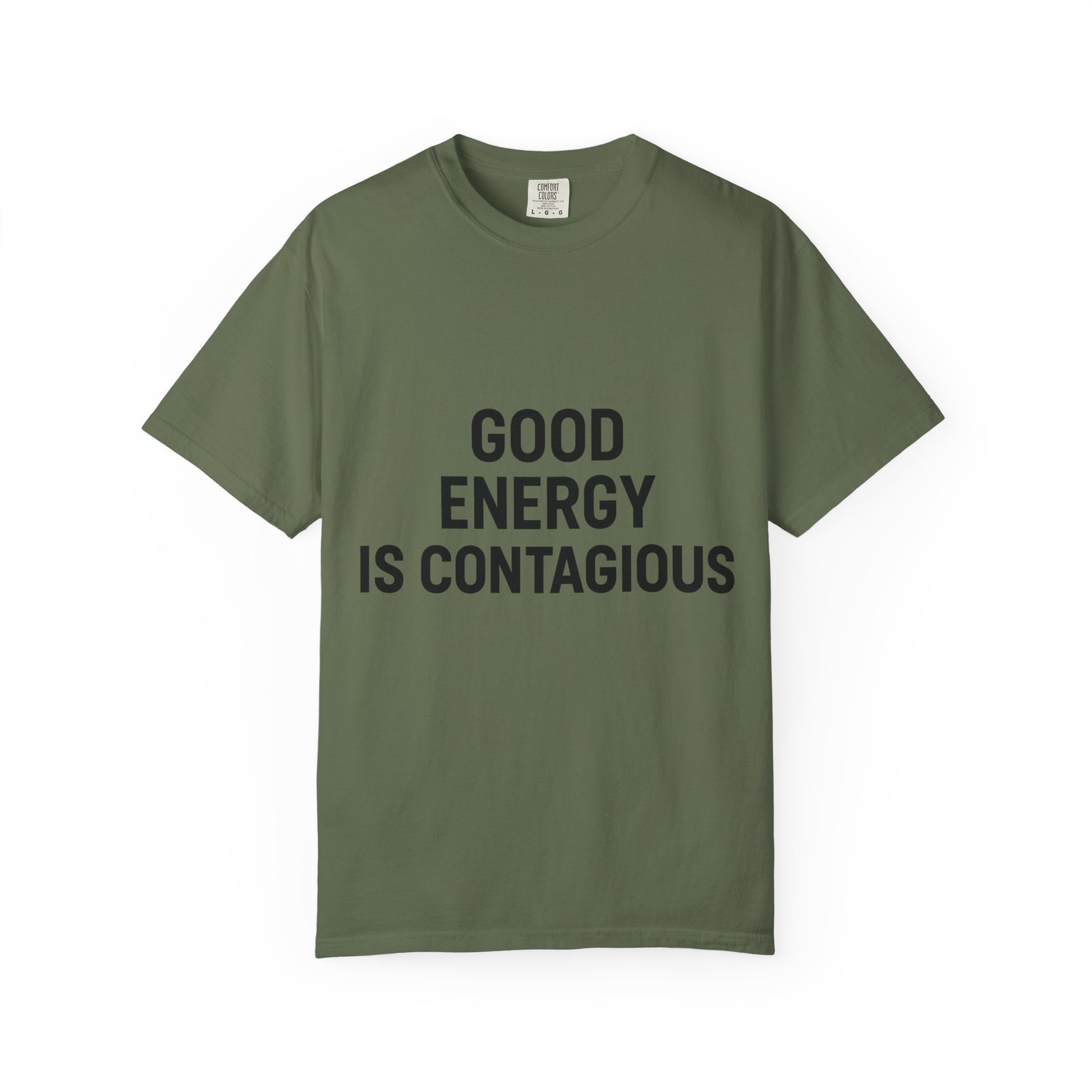 Good Energy Unisex T-Shirt, Positive Vibes Tee, Casual Summer Shirt, Gift for Friends, Inspirational Apparel - Toddcraft