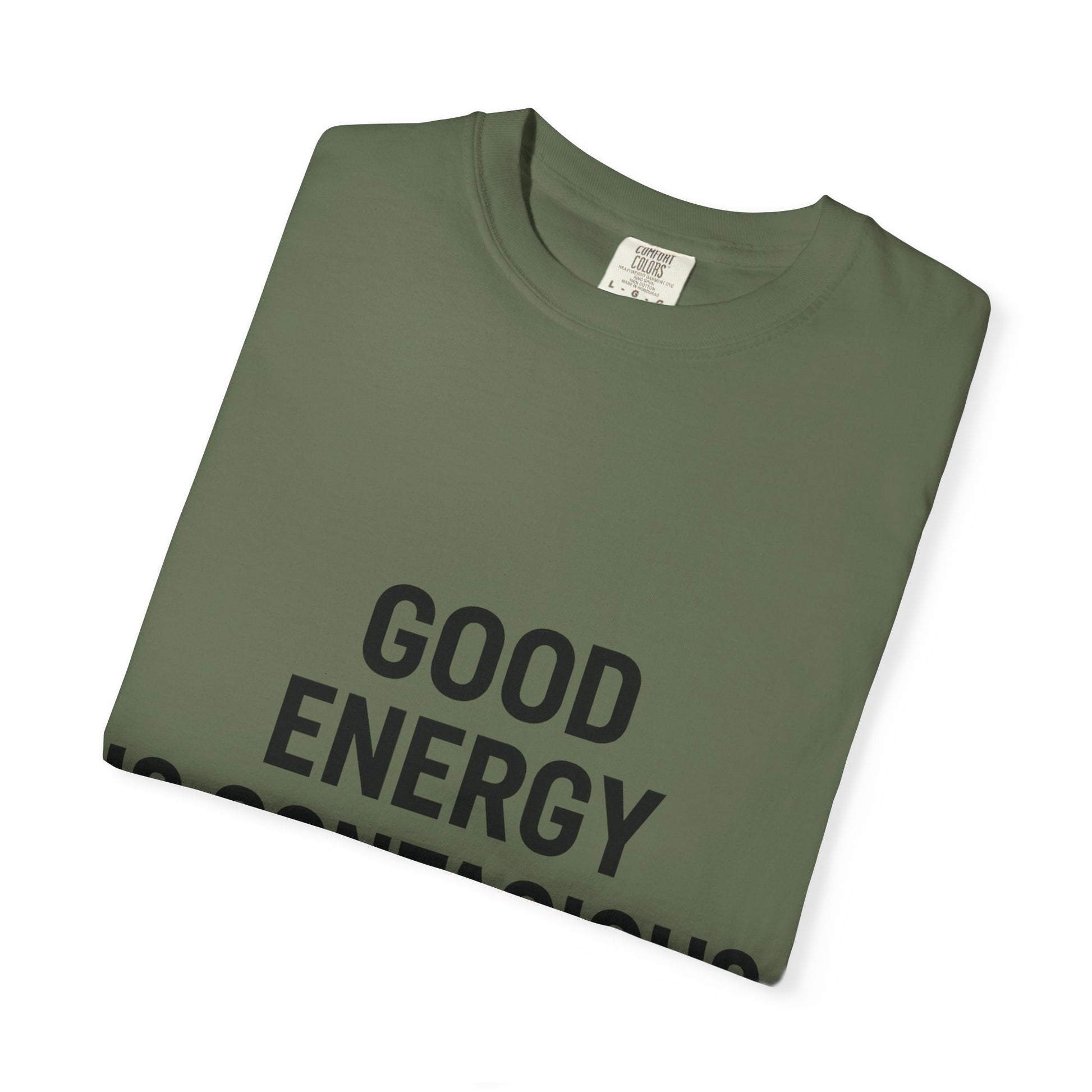 Good Energy Unisex T-Shirt, Positive Vibes Tee, Casual Summer Shirt, Gift for Friends, Inspirational Apparel - Toddcraft