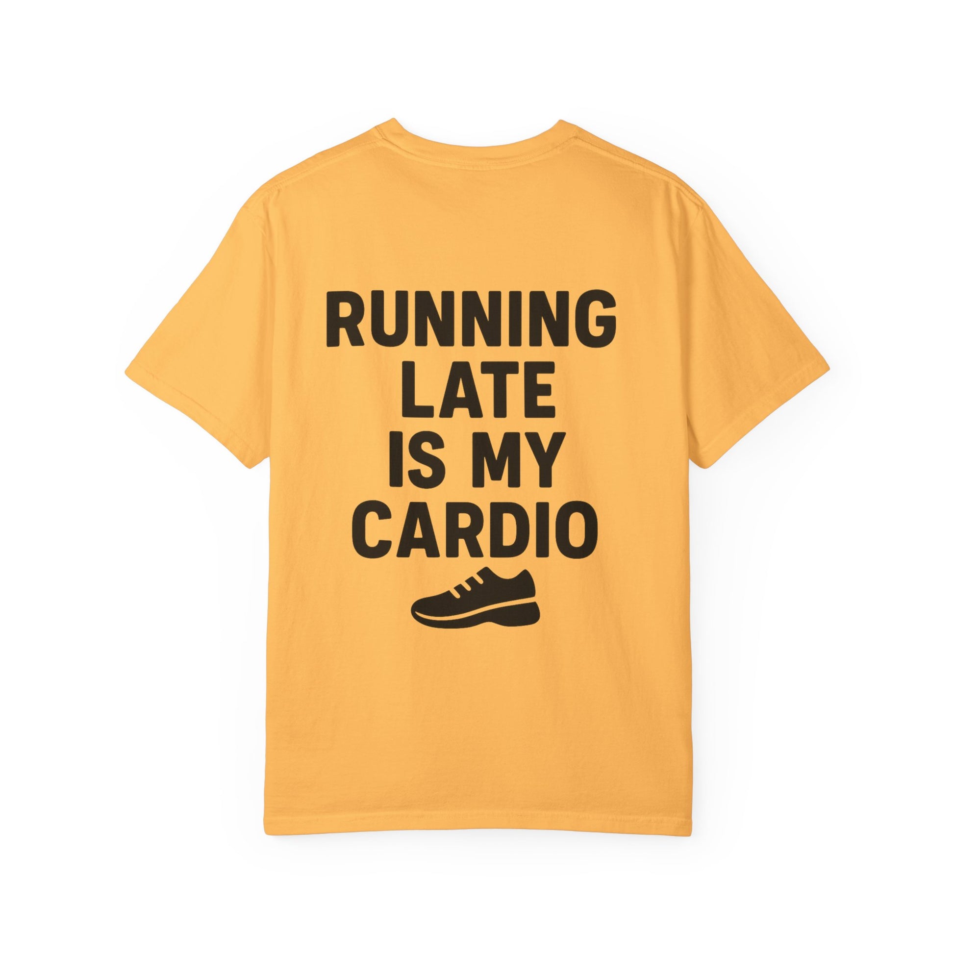 Running Late Is My Cardio Unisex T-shirt, Funny Gym Shirt, Gift for Runners, Workout Tee, Casual Wear, Fitness Humor Tee - Toddcraft
