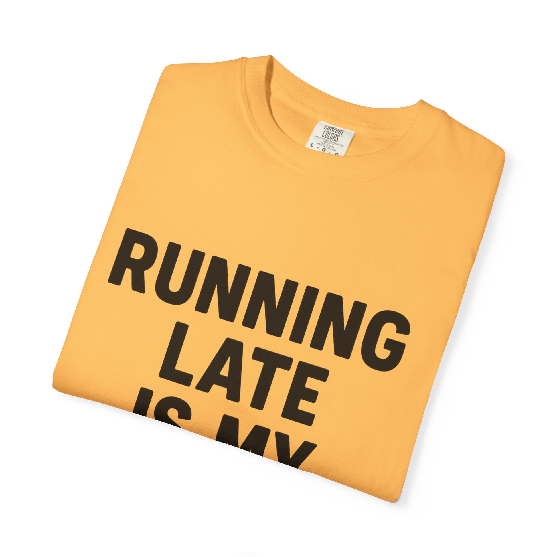 Running Late Is My Cardio Unisex T-shirt, Funny Gym Shirt, Gift for Runners, Workout Tee, Casual Wear, Fitness Humor Tee - Toddcraft
