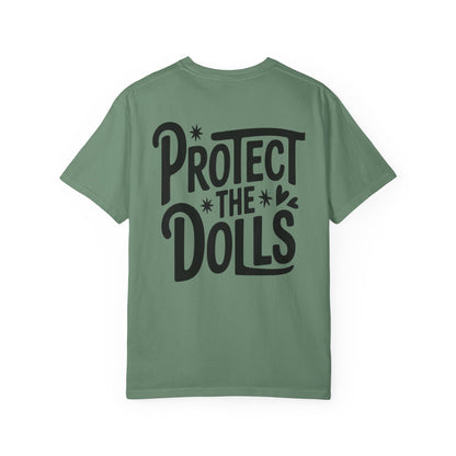 Protect the Dolls Unisex T-Shirt, Gift for Doll Lovers, Statement Tee, Casual Wear, Vintage Style Shirt - Toddcraft