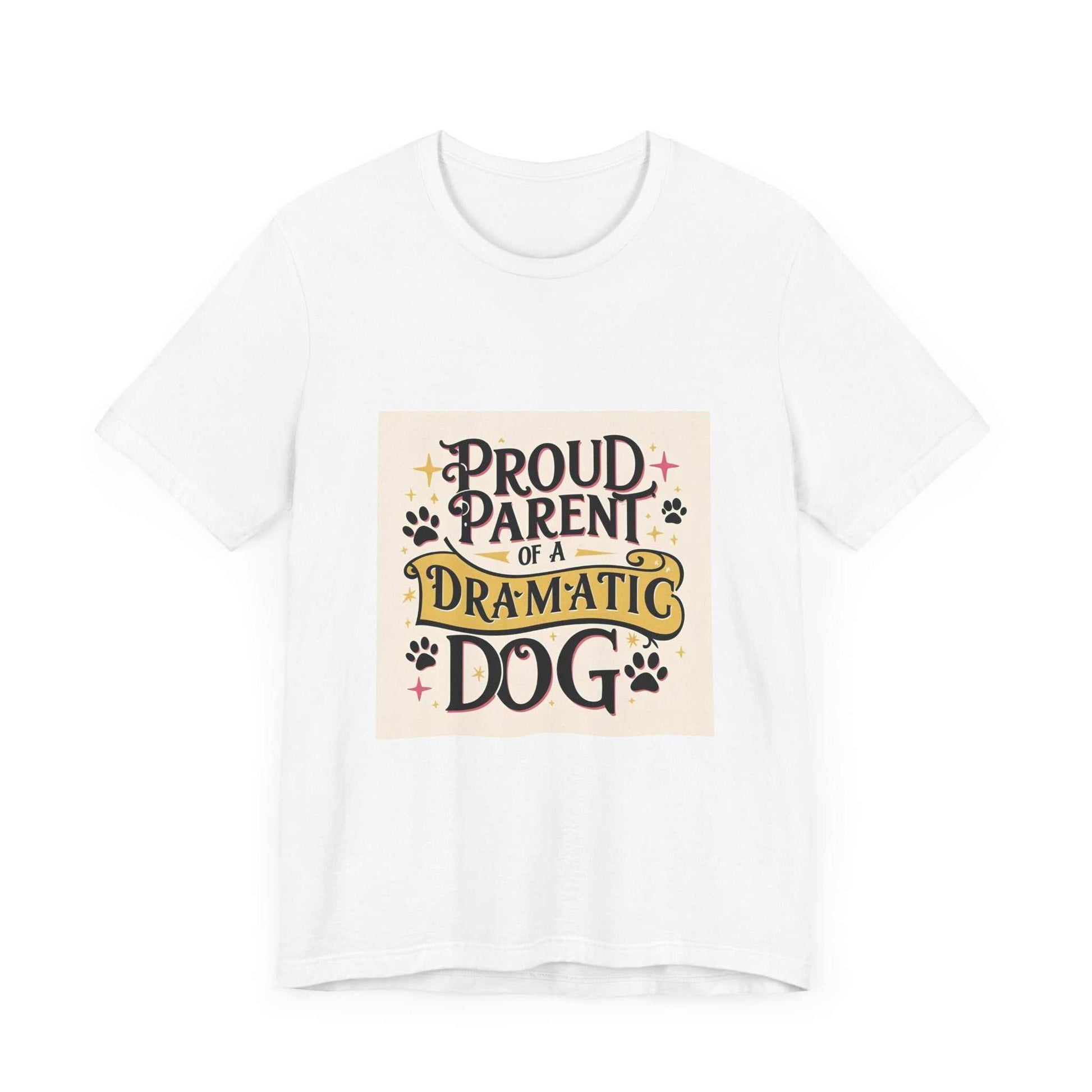 Proud Parent Unisex Short Sleeve Tee with eye-catching graphic design.