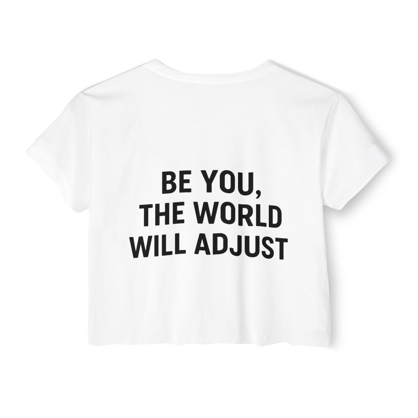 Women's Affirmation Crop Top, Trendy Summer Top, Festival Wear, Inspirational Fashion, Casual Chic, Gift for Her - Toddcraft