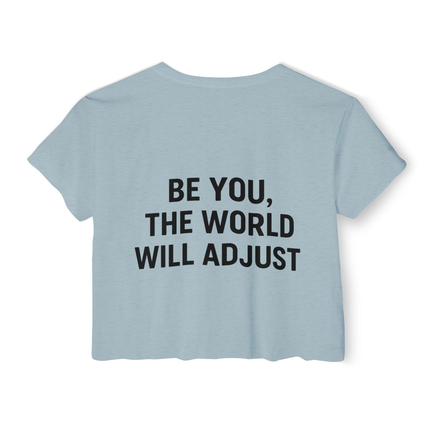 Women's Affirmation Crop Top, Trendy Summer Top, Festival Wear, Inspirational Fashion, Casual Chic, Gift for Her - Toddcraft