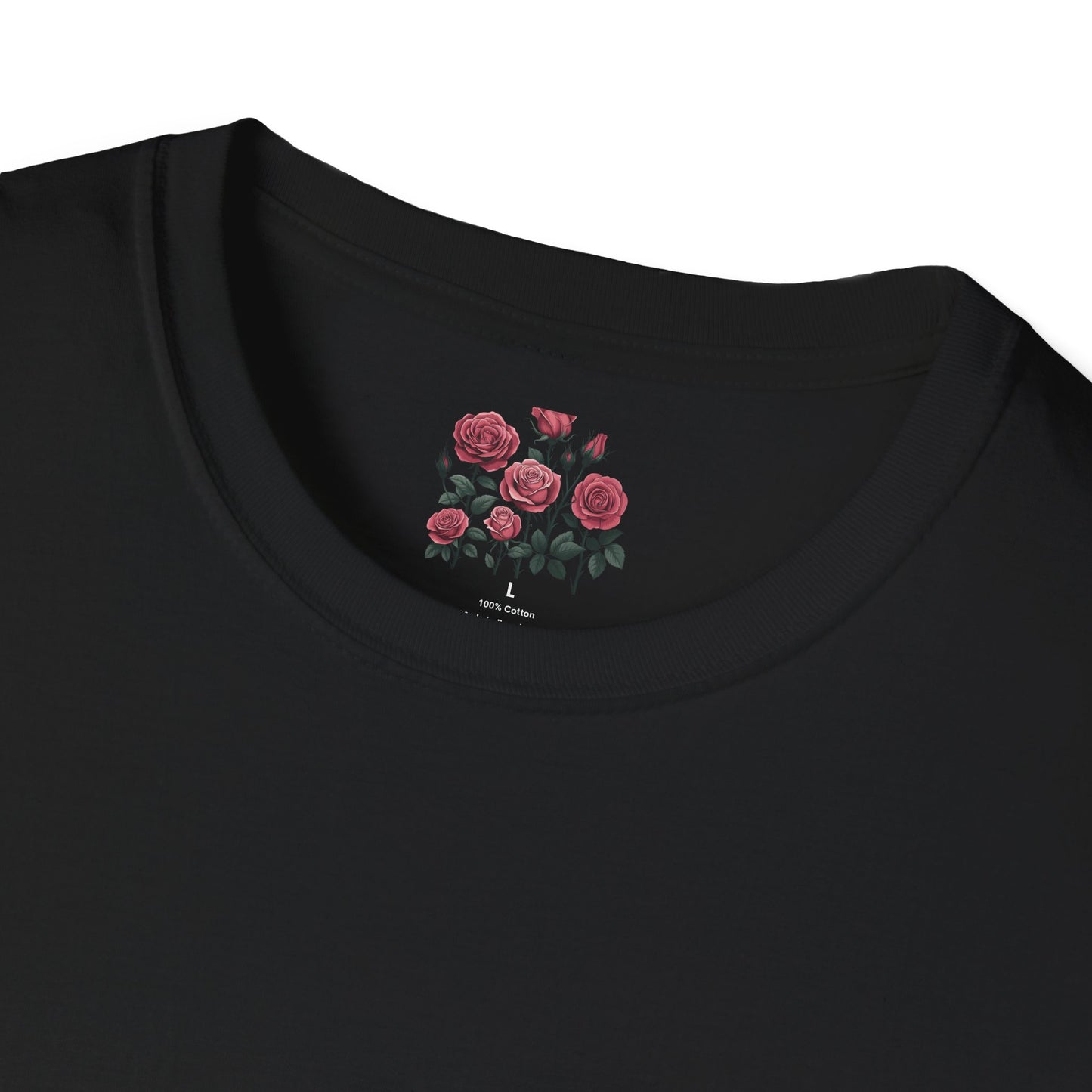 Floral & Sparkle Unisex Softstyle T-Shirt - Perfect for Gifts, Birthdays, Mother's Day, Casual Wear, and Celebrations - Toddcraft