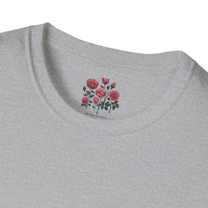 Floral & Sparkle Unisex Softstyle T-Shirt - Perfect for Gifts, Birthdays, Mother's Day, Casual Wear, and Celebrations - Toddcraft