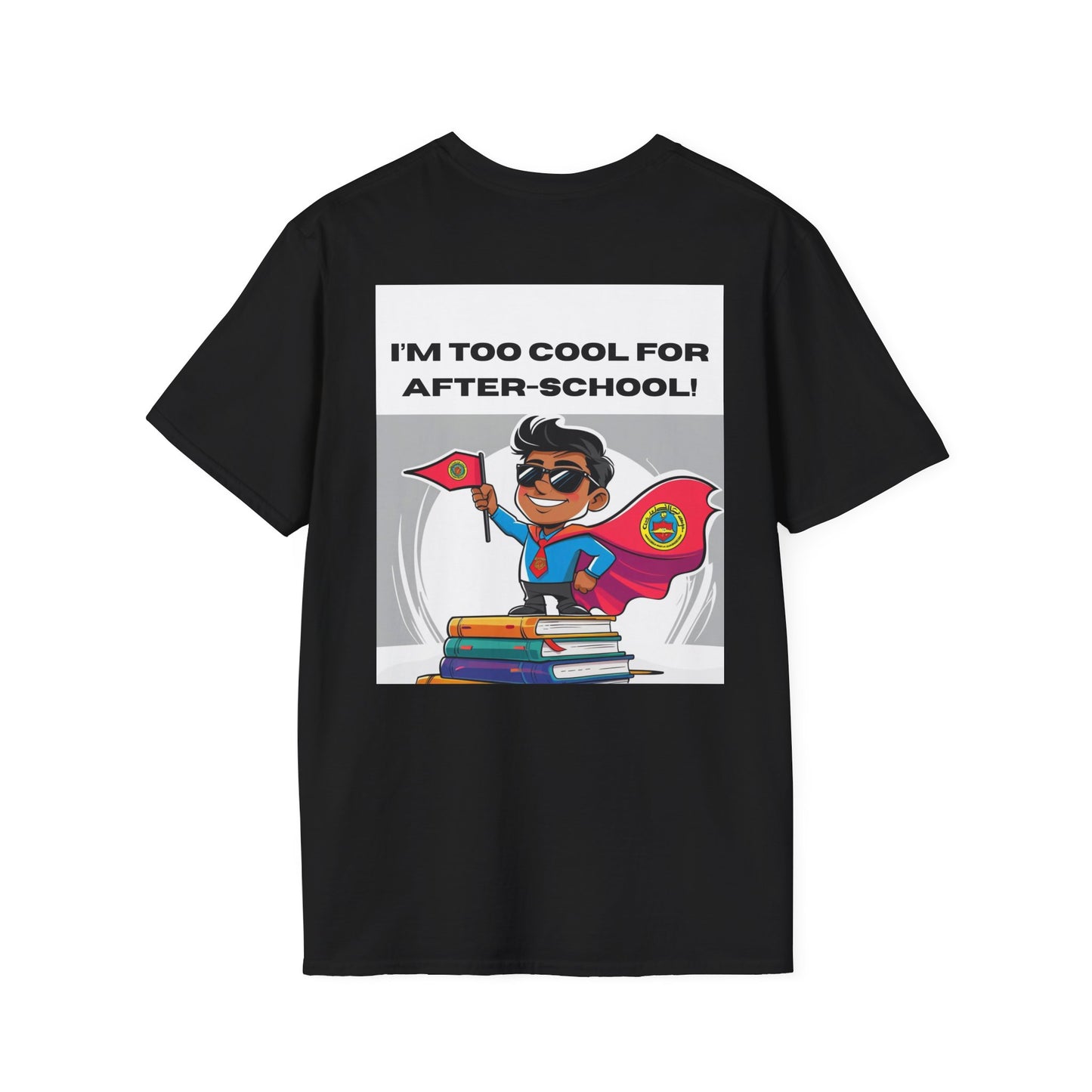 Superhero After-School Cool T-Shirt, Fun Kids Tee, Unique Gift for Students, School-Themed T-Shirt, Kids Birthday Present, Funny [...] - Toddcraft