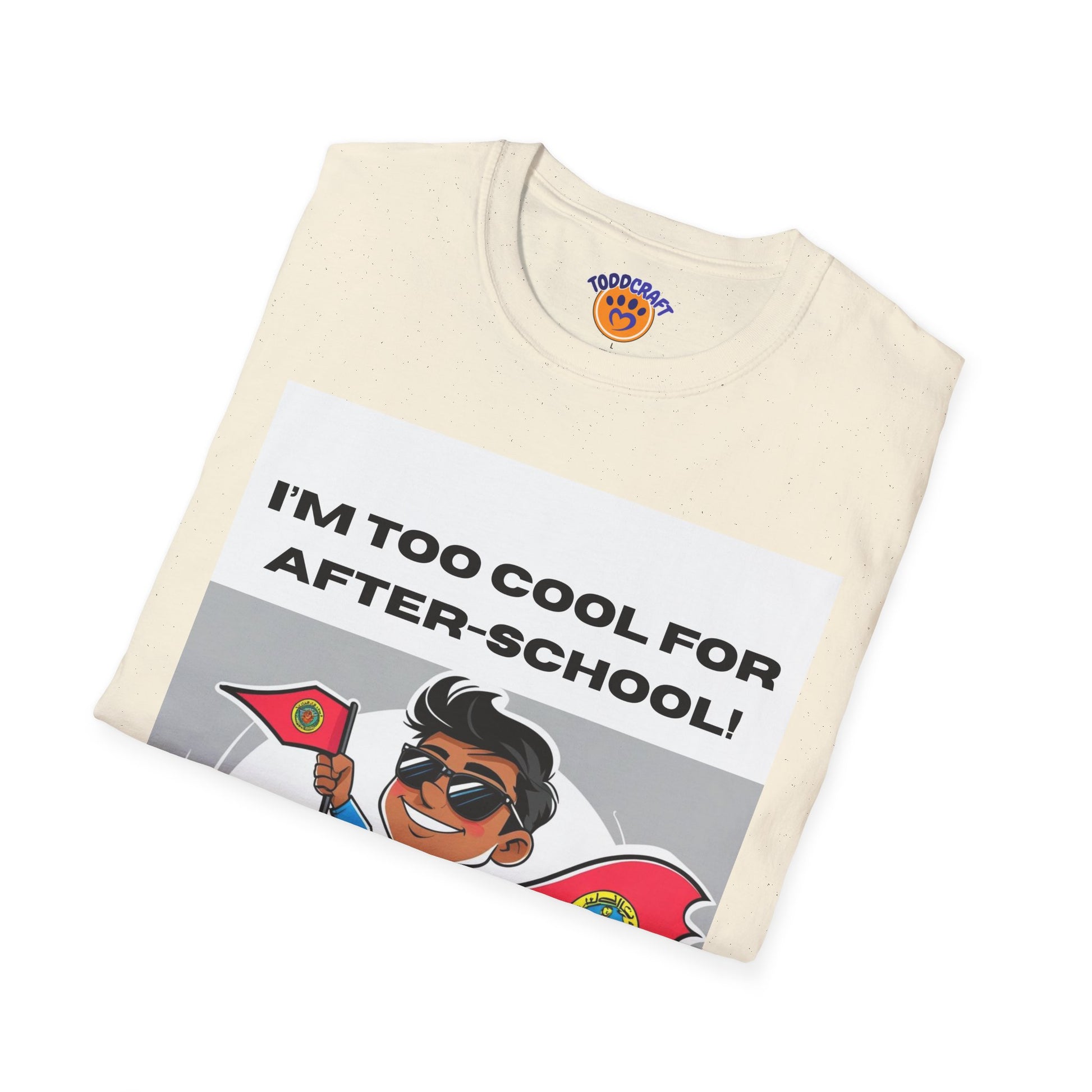 Superhero After-School Cool T-Shirt, Fun Kids Tee, Unique Gift for Students, School-Themed T-Shirt, Kids Birthday Present, Funny [...] - Toddcraft