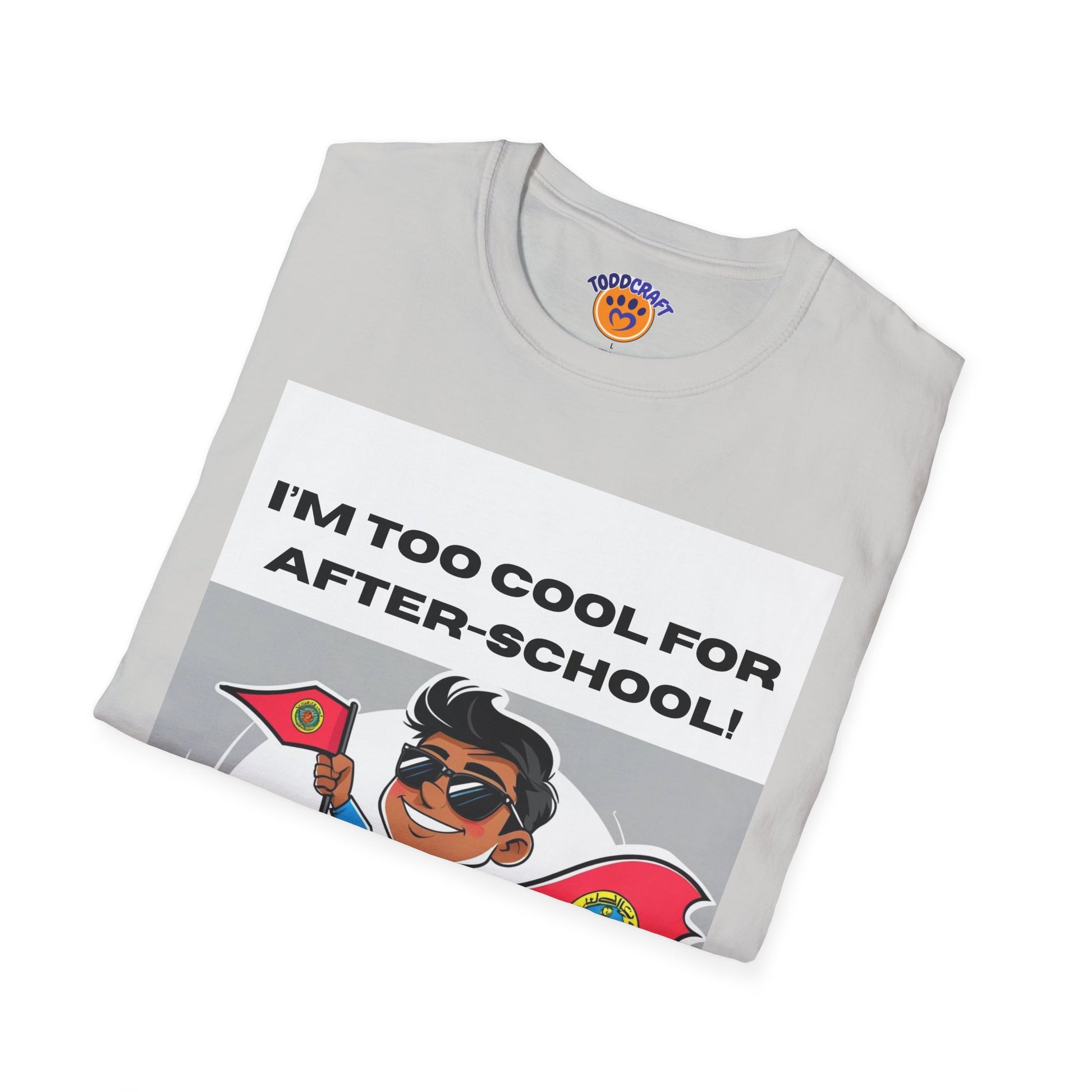 Superhero After-School Cool T-Shirt, Fun Kids Tee, Unique Gift for Students, School-Themed T-Shirt, Kids Birthday Present, Funny [...] - Toddcraft