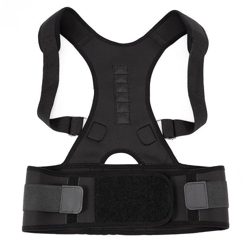 Posture Corrector Support Magnetic Back Shoulder Brace Belt Band For - Toddcraft