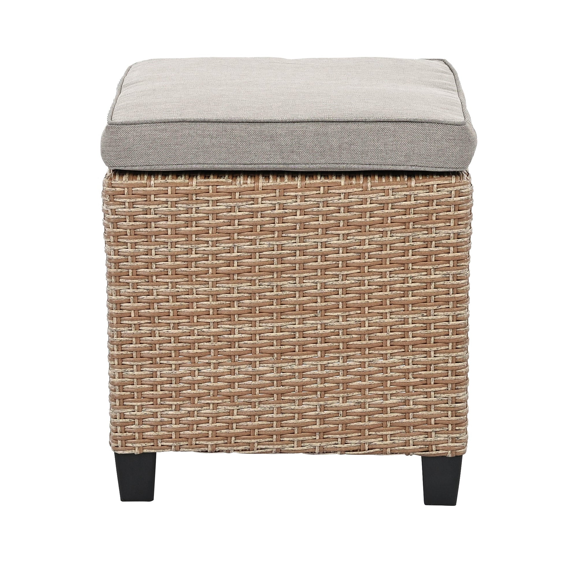 6-Piece Outdoor Rattan Wicker Set Patio Garden Backyard Sofa, Chair, - Toddcraft