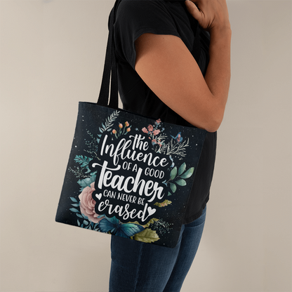 Classic tote bag with inspirational quote design, ideal for gifts.
