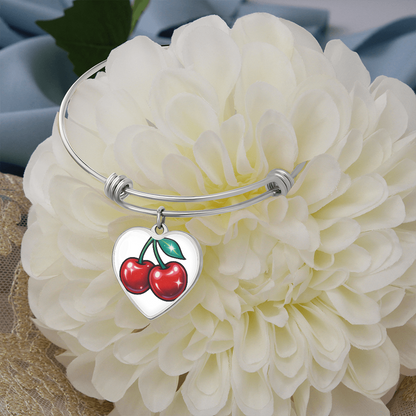 Cherry Kisses & Golden Promises, The Twin Flame Bangle, Forever Ripe with Love - Toddcraft