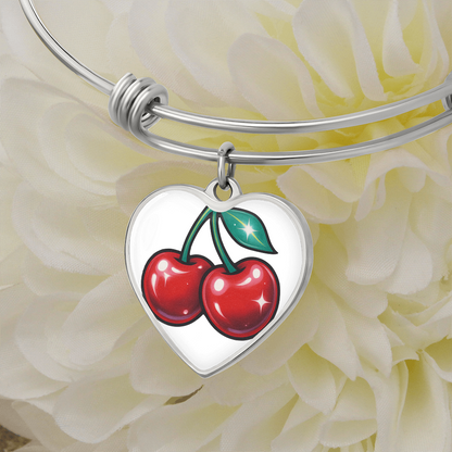 Cherry Kisses & Golden Promises, The Twin Flame Bangle, Forever Ripe with Love - Toddcraft