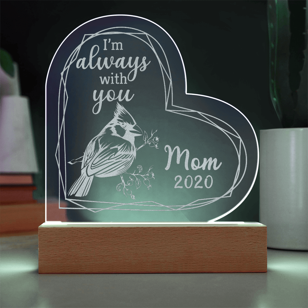 Eternal Love Pendant - Acrylic-Heart-I-love-you | Symbol of Unbreakable Bond - Toddcraft