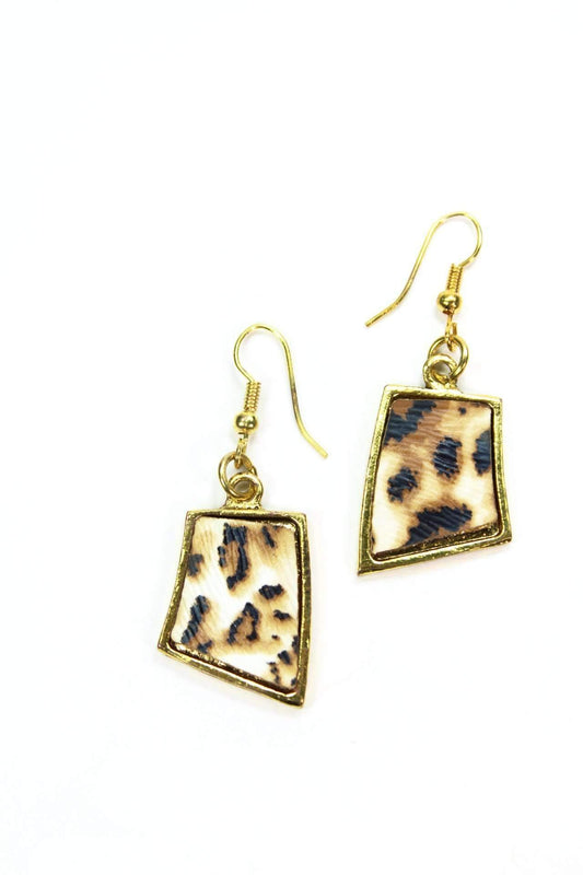 Leopard Design Pendant Necklace Set - Toddcraft