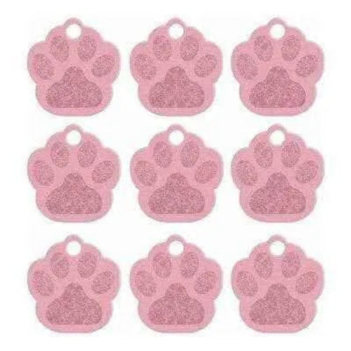 Dog Paw ID Tag - Custom Personalized Pet Name Tags - Toddcraft