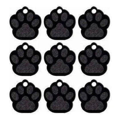 Dog Paw ID Tag - Custom Personalized Pet Name Tags - Toddcraft