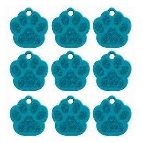 Dog Paw ID Tag - Custom Personalized Pet Name Tags - Toddcraft