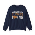 The sweatshirt for dog lovers in navy.