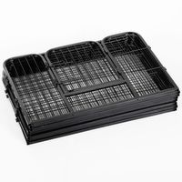 PawHut DIY 8 Panel Heavy Duty Powder Coated Metal Dog Pet Playpen - Toddcraft