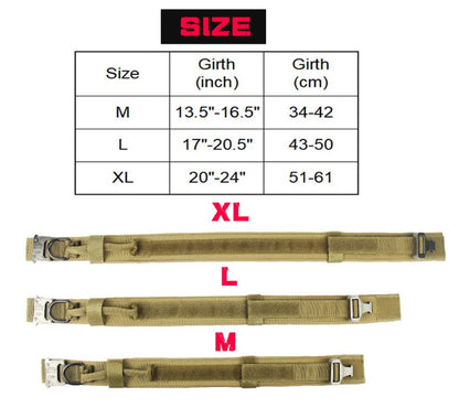 Fast Shipping Durable Military Tactical Dog Collar - Toddcraft