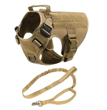 Tactical Dog Harness and Leash Set - Toddcraft