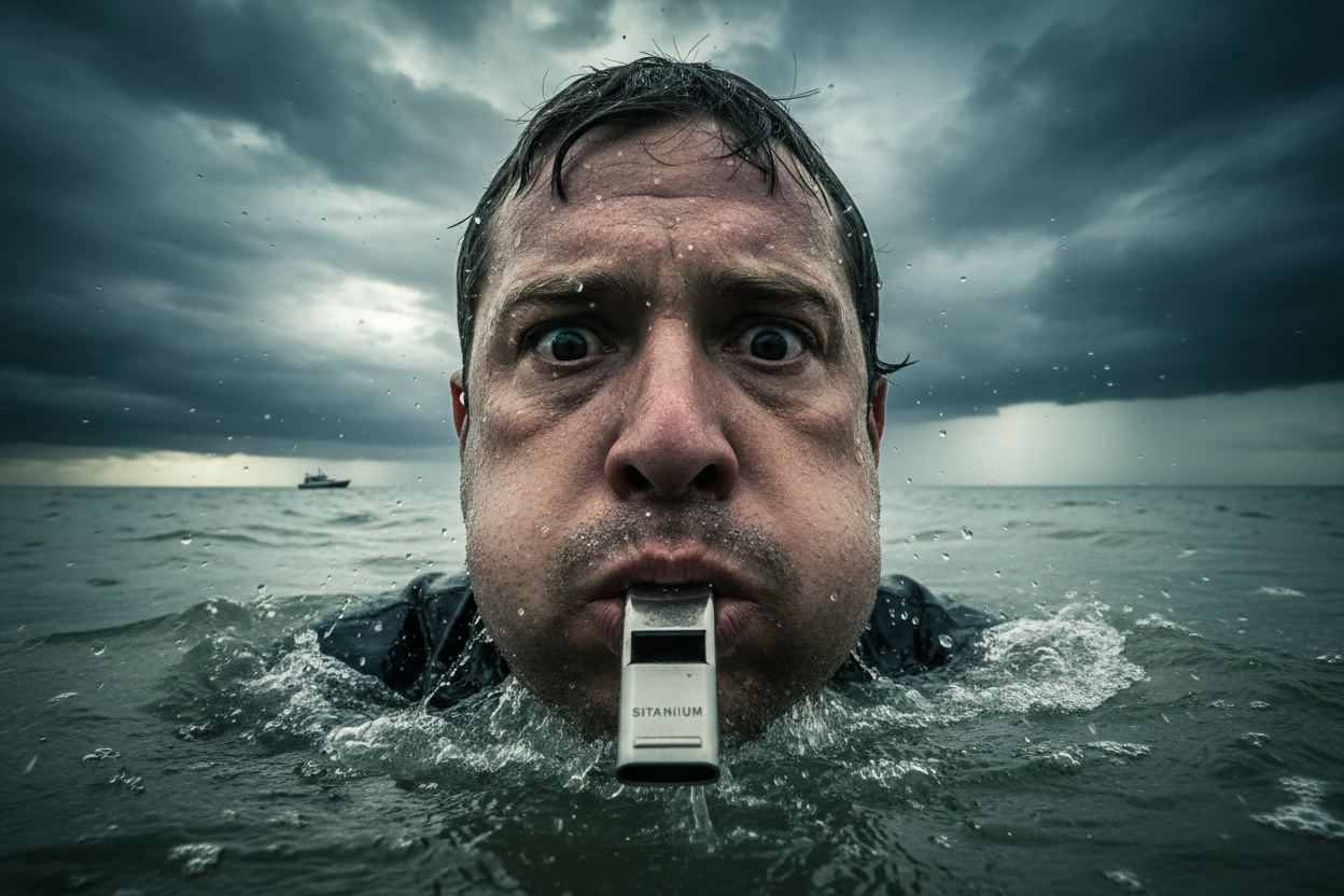 Titanium Whistle - Survival Scene