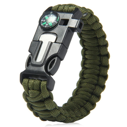 5 In 1 Tactical Movement Paracord Survival Bracelet-0